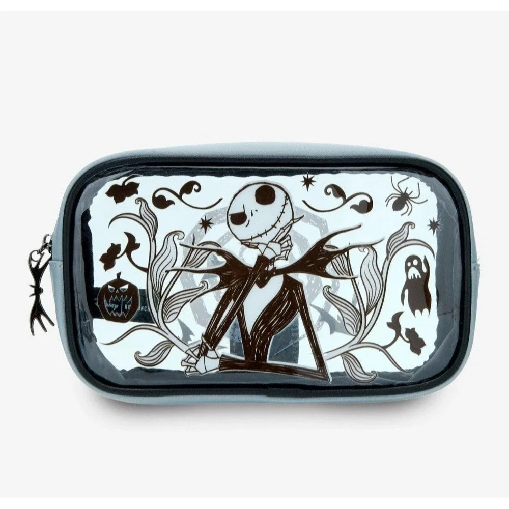 NEW! Disney The‎ Nightmare Before Christmas Tonal Characters Cosmetic Bag 3 Set